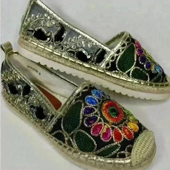 Embroidered Espadrilles Patrizia by
Spring Step Women's Shoe Size 9.5 Size 40 - Picture 2 of 5